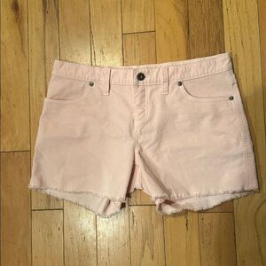 Carve Designs | corduroy shorts | pale pink | size 4